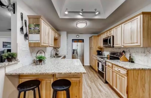 Buda House | Gorgeous, Private 4 Bedroom Home w/Pool, Game Room, Gym, Large Back Yard