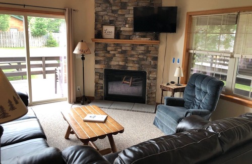 Inlet Cabin | Gorgeous view of the lake from own private deck