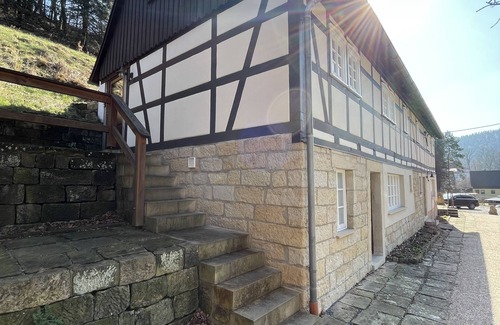 Prossen Apartment | Gründelstube - Gemütliche Ferienwohnung in der Nähe von Bad Schandau