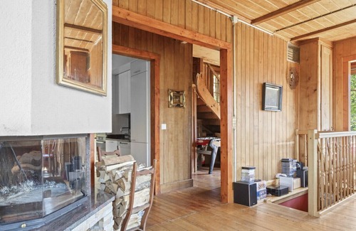 Barboleusaz House | Grand Chalet Boisé Authentique, View of the Alps