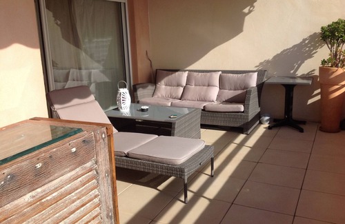 Ajaccio Apartment | Grand F2 route des Sanguinaires large terrace with 180° sea view not overlooked