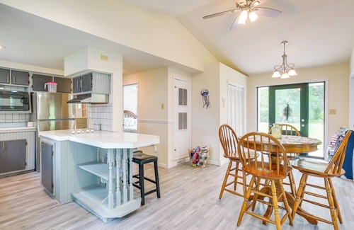 St. Marys Cabin | Grand Lake Getaway w/Boat Dock in St Marys!