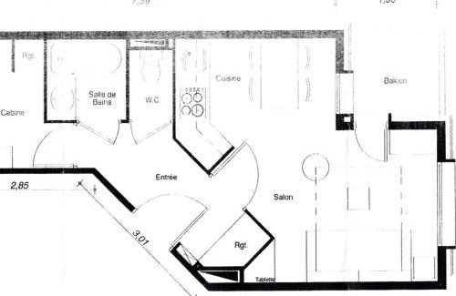 Belle Plagne Apartment | Grand studio-cabine près des pistes, balcon, vue montagne - FR-1-455-214