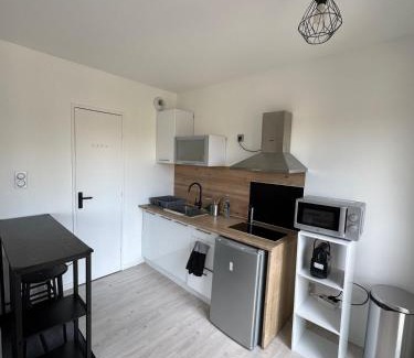 Saint-Ouen-l'Aumone Apartment | Grand studio lumineux proche gare