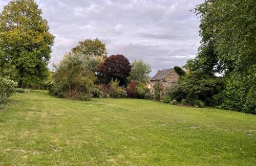 Manneville-es-Plains House | Grande chaumière, 5 chambres, 14 personnes proche des plages