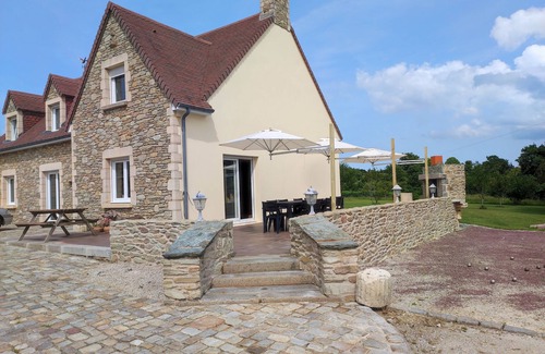 Digosville House | Grande Maison à 10 Minutes des Plages