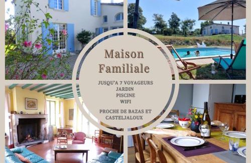 Sauviac House | Grande maison de famille entre Bazas et Casteljaloux