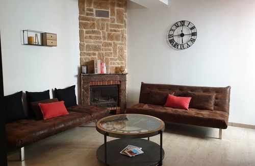 Soual House | Grande suite privée avec lit queen size et terrasse privée