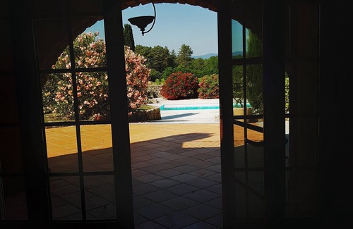 Lablachere House | Grande Villa au Calme Avec Piscine et Grands Espaces Arborés, vue Panoramique