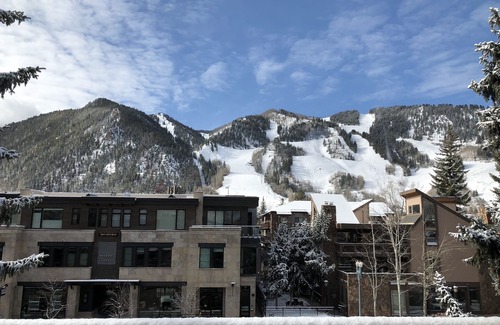 Aspen Condo | Great Aspen location! Mountain VIEWS! Free SKI shuttle. Fireplace, Hot Tub.