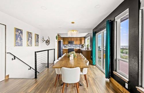 Great Falls House | Great Falls` Ultimate Premier Retreat: Hot Tub, City, Mountain & Missouri River Views with Gaming Area