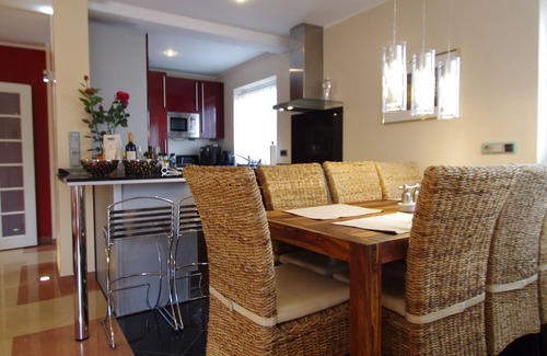Friesdorf Apartment | Great kitchen, large terrace with pavilion