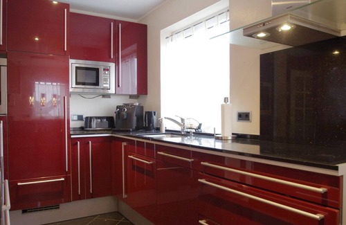 Friesdorf Apartment | Great kitchen, large terrace with pavilion