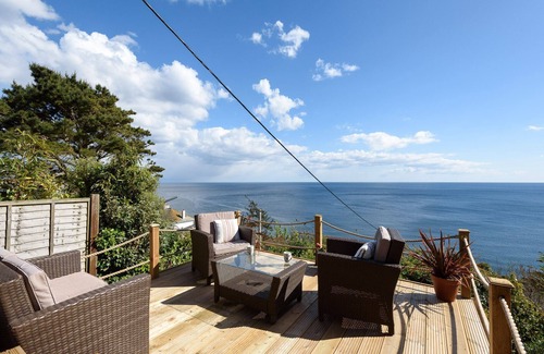 Downderry House | Great retreat for two with superb sea views.