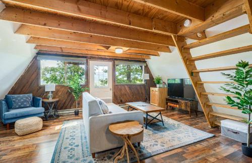 Berkeley Springs House | Great Views! A-Frame w Hot Tub, Grill & Fire Pit