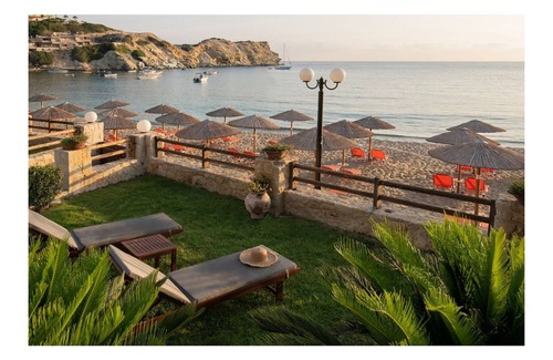 Lygaria Apartment | Green Apartment in Lygaria Beach - sleeps 5