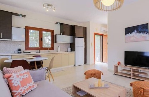 Afytos Apartment | Green Gem Apartment (1st fl), 2 bdrms, Afytos