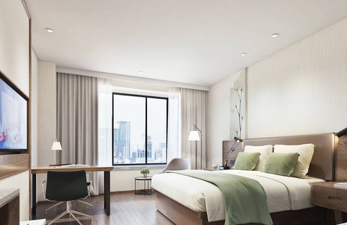 Zhangjiagang Hotel | GreenTree Inn Suzhou Zhangjiagang Yangshe Old Street Stadium Express Hotel
