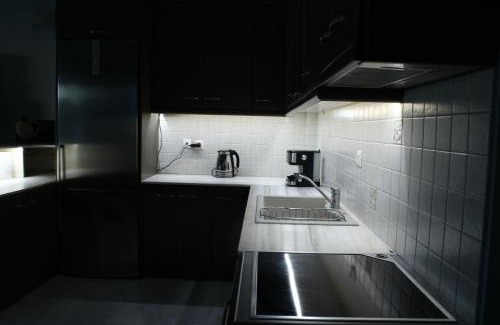 Patras Apartment | Grey Stones & Balcony