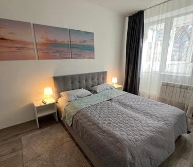 Vinnytsya Apartment | Grey & White Apart