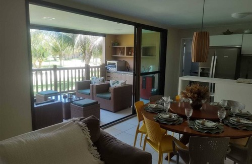 Pecém Apartment | Ground floor apartment, in the VG Sun condominium. Condominium right on the sand.