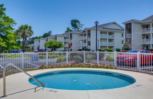 Carolina Forest Apartment | Ground-Floor Myrtle Beach Condo with Community Perks