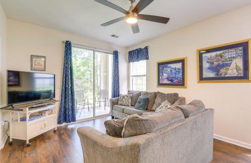 Carolina Forest Apartment | Ground-Floor Myrtle Beach Condo with Community Perks