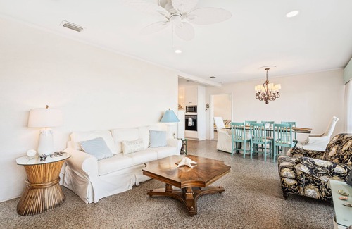 Pass Drury House | Ground level bay-front home on deep waterfront!