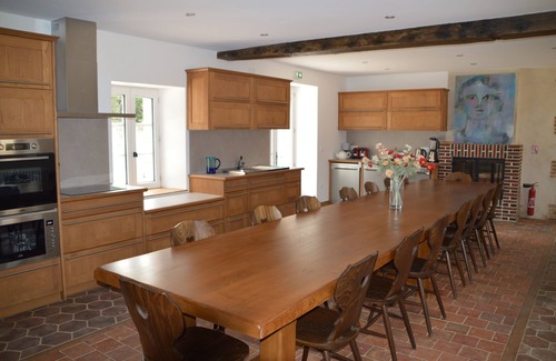 Digny House | Group gîte for 27 people 1h30 from Paris with reception room