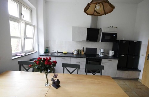 Melchow Apartment | Guest room 1 with shared kitchen for 2 persons