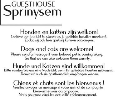 Zedelgem House | Guesthouse Sprinysem