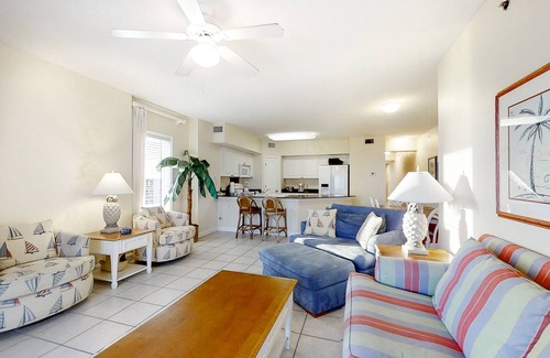 Gulf Shores Condo | Gulf-Front Condo w/Balcony, Beach Views, WiFi, AC & Shared Gulf-Facing Pool