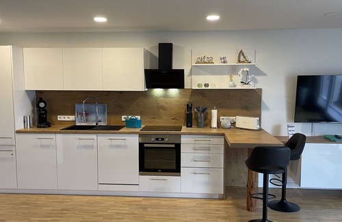 Grosefehn Apartment | Gulfhof vacation apartment "Langeoog" with a view of the nature reserve