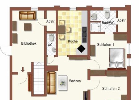 Kroepelin Apartment | Gutshof Dornbusch Fewo 3 - MARCO POLO
