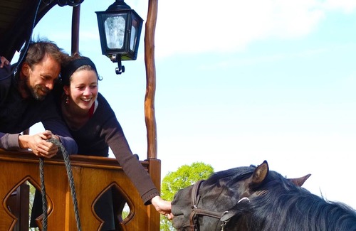 Sulniac House | Gypsy caravan