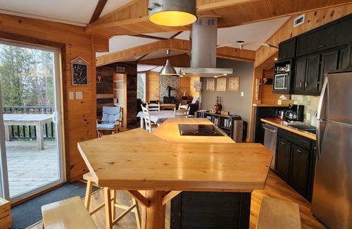 Saint-Simeon Ski Chalet | Hôtel à la maison - Le P'tit Bijou au bord du fleuve