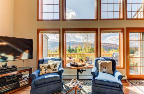 Bretton Woods Villa | H4 Ski Slope Views! Bretton Woods condo with easy access to Mt Washington, Skiing, White Mountains!