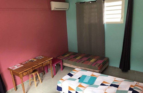 Saint-Pierre Apartment | Hall of the hibiscus of Saint Pierre Martinique