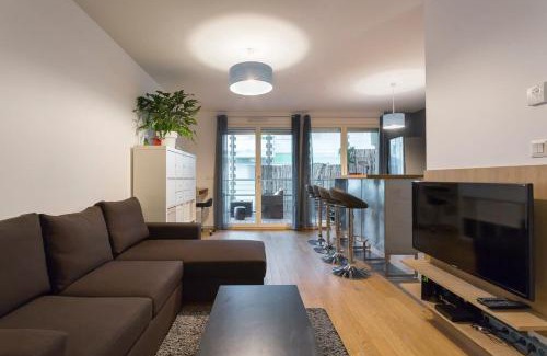 Grand Lyon Apartment | Hamac Suites - Le confluence terrace garage - 4p