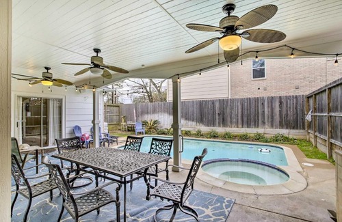 Spring Branch East House | Han Solos Hideout Luxe Houston Home with Pool!