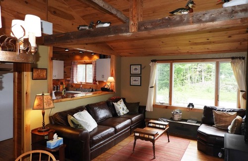 Olmstedville Cottage | Hand-Crafted Cottage near Gore Mountain and Minerva Lake