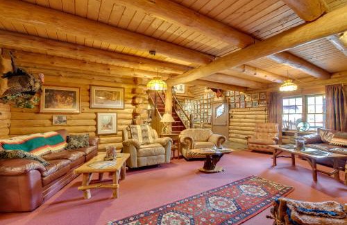 Candor House | Handcrafted Log Cabin in Candor Group Getaway!