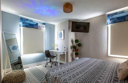 Winthrop Harbor House | Harbor Haven Game Room Gym