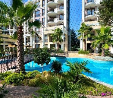 Sunny Beach Apartment | Harmony Grand Resort - Apartament Gut