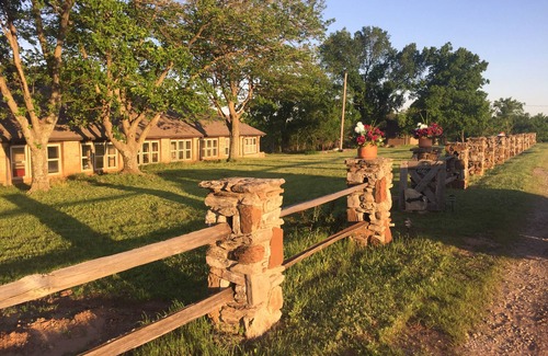 Ponca City House | HaT Ranch Lodge. Perfect for a large group or multiple families. NO CLEANING FEE