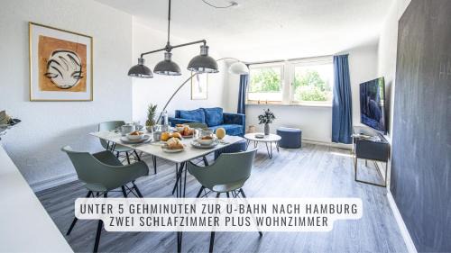 Ahrensburg Apartment | have-a-nice-Stay - nahe der U-Bahn nach Hamburg - Natur 1 Minute entfernt - Bäcker & Restaurants 500m - Lidl 800m - Zentrum 1,5km