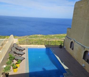 Zebbug House | Haven Farmhouse with Private Pool and Sea Views