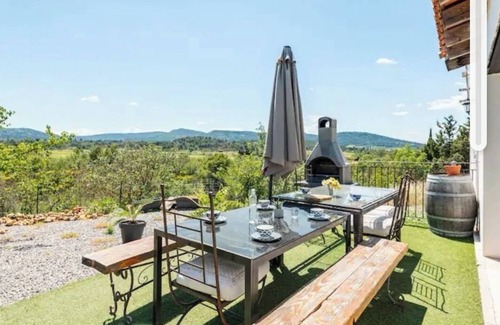 Montseret House | Haven of peace in the middle of the Corbières, swimming pool with breathtaking views