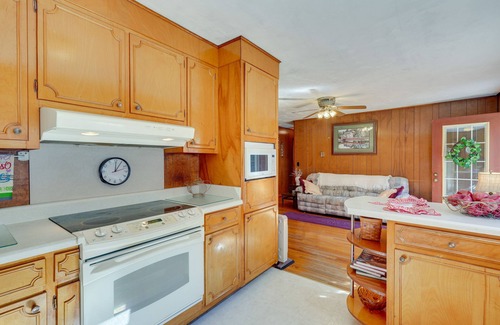Haysi House | Haysi Nature Getaway w/Fire Pit & On-Site Creek!