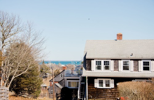 Vineyard Haven Condo | Heart of VH, walk to ferry, shops & restaurants. Pool, AC & beach gear provided!